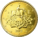 50 Euro Cent 2008-2024, KM# 249, Italy