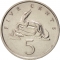 5 Cents 1969-1989, KM# 46, Jamaica, Elizabeth II