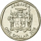 1 Dollar 2008-2022, KM# 189, Jamaica, Elizabeth II