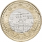 500 Yen 2008, Y# 141, Japan, Akihito, 60th Anniversary of Enforcement of the Local Autonomy Law, Hokkaido
