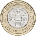 500 Yen 2009, Y# 149, Japan, Akihito, 60th Anniversary of Enforcement of the Local Autonomy Law, Niigata