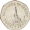 20 Pence 1998-2017, KM# 107, Jersey, Elizabeth II