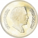 3 Dinars 1981, KM# 43, Jordan, Hussein, International Year of the Child