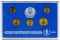 10 Tyin 1993, KM# 3, Kazakhstan, Official Proof 1993 mint set