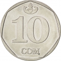 10 Som 2009, KM# 43, Kyrgyzstan