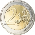 2 Euro 2017, KM# 191, Latvia, Regions of Latvia, Latgale