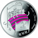 5 Euro 2015, KM# 170, Latvia, Fairy Tales, Five Cats