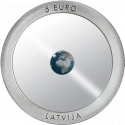 5 Euro 2016, KM# 178, Latvia, The Earth