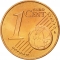 1 Euro Cent 2014-2024, KM# 150, Latvia