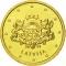 10 Euro Cent 2014-2024, KM# 153, Latvia