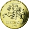 20 Centu 1997-2014, KM# 107, Lithuania