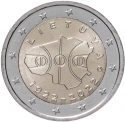 2 Euro 2022, KM# 274, Lithuania, 100th Anniversary of Basketball in Lithuania