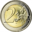 2 Euro 2015-2025, KM# 212, Lithuania