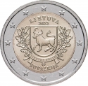 2 Euro 2022, KM# 276, Lithuania, Lithuanian Ethnographic Regions, Suvalkija