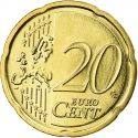 20 Euro Cent 2015-2025, KM# 209, Lithuania