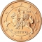 5 Euro Cent 2015-2025, KM# 207, Lithuania