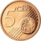 5 Euro Cent 2015-2025, KM# 207, Lithuania