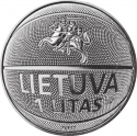 1 Litas 2011, KM# 177, Lithuania, EuroBasket 2011
