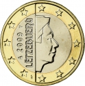 1 Euro 2007-2024, KM# 92, Luxembourg, Henri