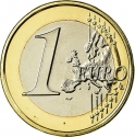 1 Euro 2007-2024, KM# 92, Luxembourg, Henri