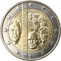 2 Euro 2015, KM# 137, Luxembourg, Henri, 125th Anniversary of the Nassau-Weilburg Dynasty