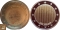 2 Euro 2009, KM# 107, Luxembourg, Henri, 10th Anniversary of the European Monetary Union and the Introduction of the Euro, UNC (left, with the initials of the artist) and Proof (right, unsigned)