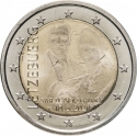 2 Euro 2020, KM# 165, Luxembourg, Henri, Birth of Prince Charles