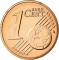 1 Euro Cent 2002-2024, KM# 75, Luxembourg, Henri