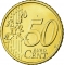 50 Euro Cent 2002-2006, KM# 80, Luxembourg, Henri