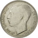 1 Franc 1986-1987, KM# 59, Luxembourg, Jean
