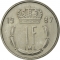 1 Franc 1986-1987, KM# 59, Luxembourg, Jean