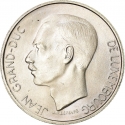 5 Francs 1971-1981, KM# 56, Luxembourg, Jean