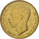 5 Francs 1989-1995, KM# 65, Luxembourg, Jean