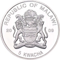 5 Kwacha 2009, Malawi, Papal Visits, John Paul II in Austria