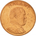2 Tambala 1995, KM# 25, Malawi