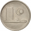 10 Sen 1967-1988, KM# 3, Malaysia