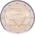 2 Euro 2024, KM# 260, Malta, Maltese Cities with City Walls, Citadella Gozo