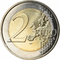 2 Euro 2018, KM# 191, Malta, Maltese Prehistoric Sites, Mnajdra Temples