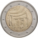 2 Euro 2022, Malta, Maltese Prehistoric Sites, Ħal Saflieni Hypogeum