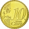 10 Euro Cent 2008-2024, KM# 128, Malta