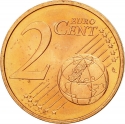 2 Euro Cent 2008-2024, KM# 126, Malta