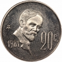 20 Centavos 1974-1983, KM# 442, Mexico