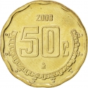 50 Centavos 1992-2009, KM# 549, Mexico