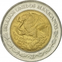 2 Nuevos Pesos 1992-1995, KM# 551, Mexico
