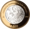100 Pesos 2012, KM# 963, Mexico, Numismatic Heritage of Mexico, Charles IV Counterstamped 8 Reales