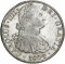 100 Pesos 2012, KM# 963, Mexico, Numismatic Heritage of Mexico, Charles IV Counterstamped 8 Reales, 8 Reales 1804, Charles IV