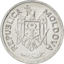 1 Ban 1993-2017, KM# 1, Moldova