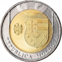10 Lei 2018-2020, KM# 156, Moldova