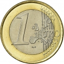 1 Euro 2001-2004, KM# 173, Monaco, Rainier III