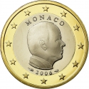 1 Euro 2006, KM# 184, Monaco, Albert II